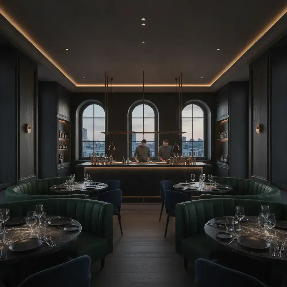 Restaurante de autor en el hotel